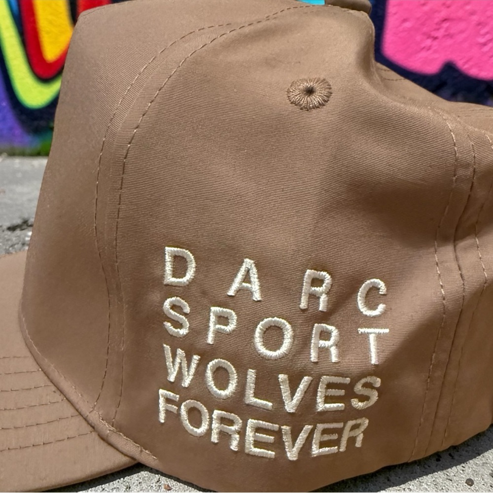 NWT Darc Sport wolves 5 panel hat limited edition 61 of 500 strap back - Picture 3 of 6